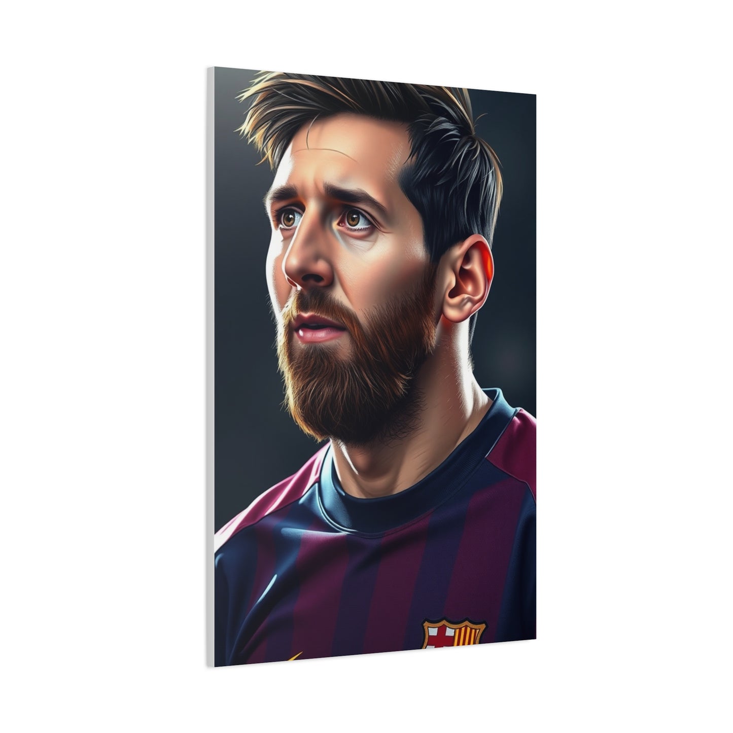 Ethereal Messi: Artistry on Canvas Wall Art & Canvas Print