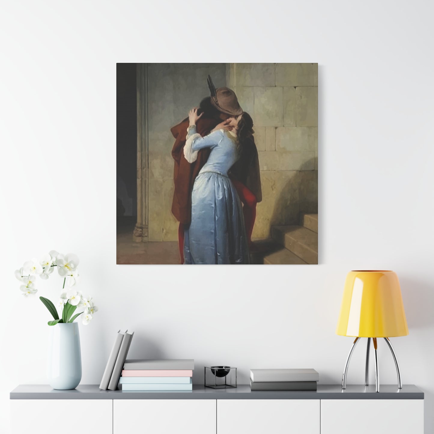 Couple Kissing Wall Art & Canvas Prints