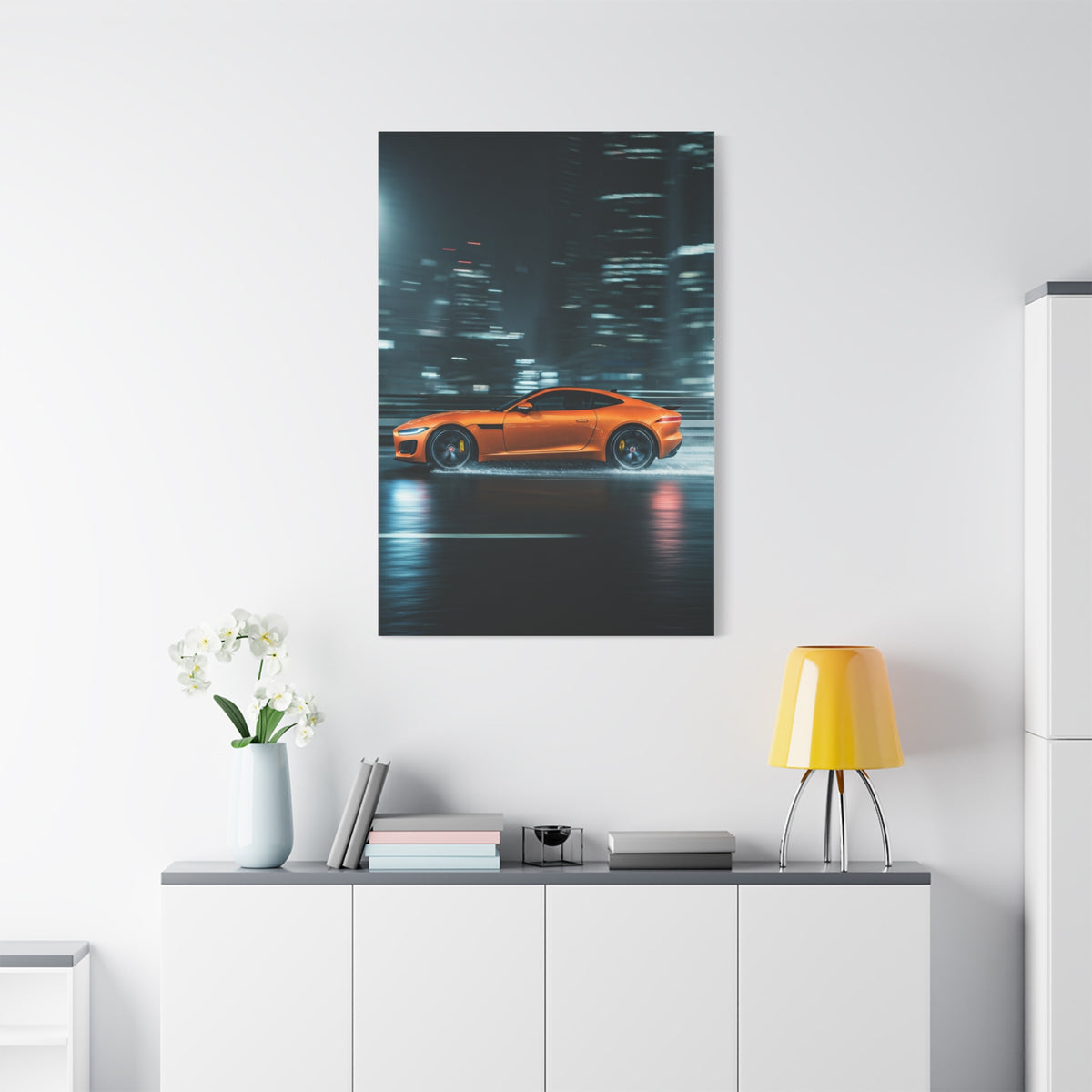Jaguar F-Type Urban Street Performance Wall Art & Canvas Prints