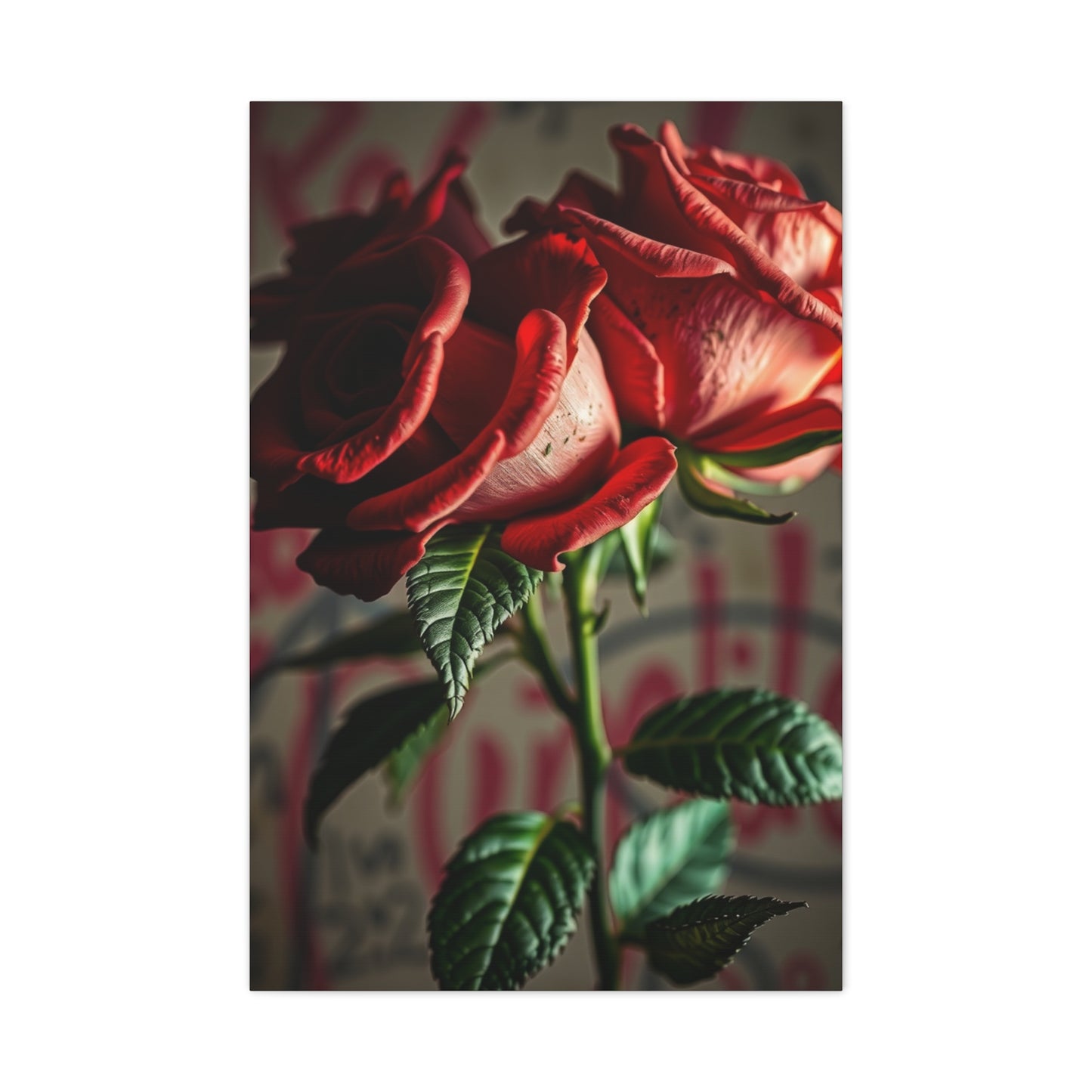 Majestic Rose Muralscape Wall Art & Canvas Print