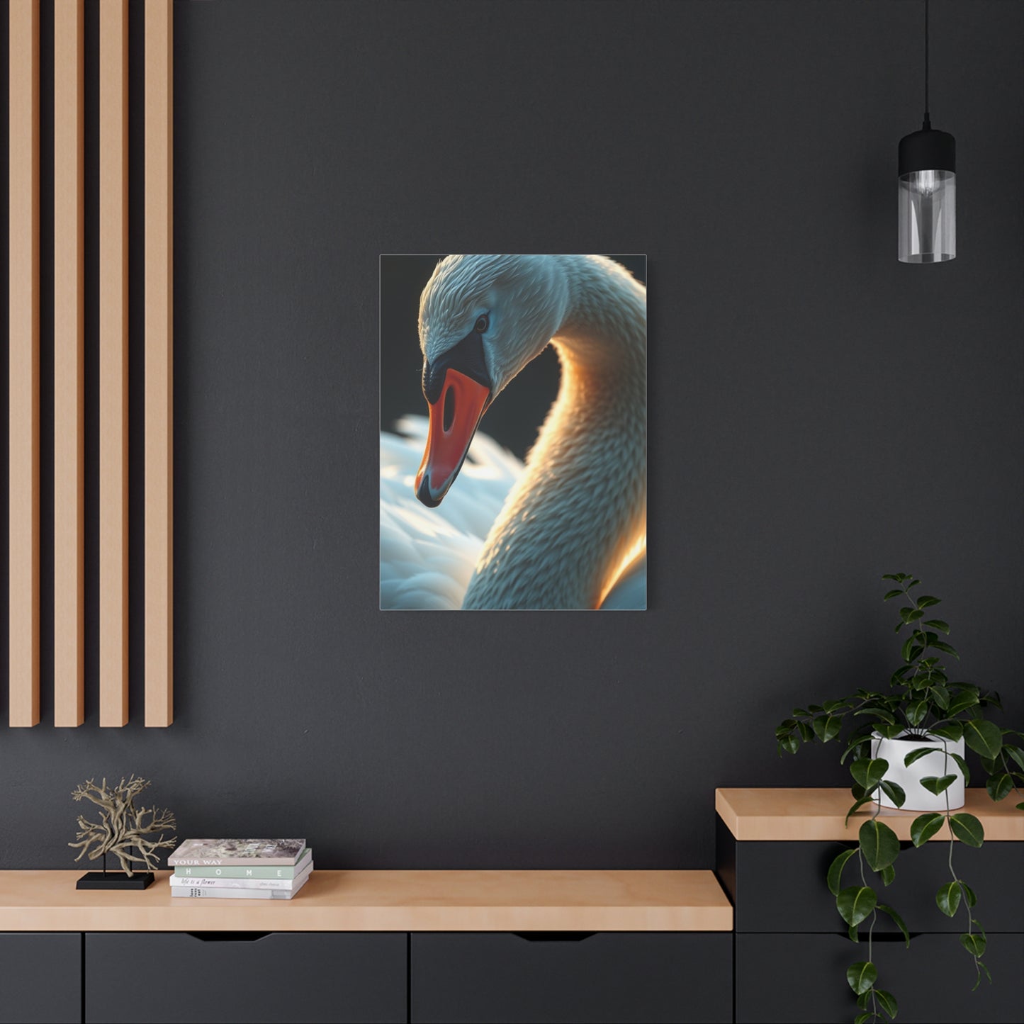 Supreme Swan Art Collection Wall Art & Canvas Print