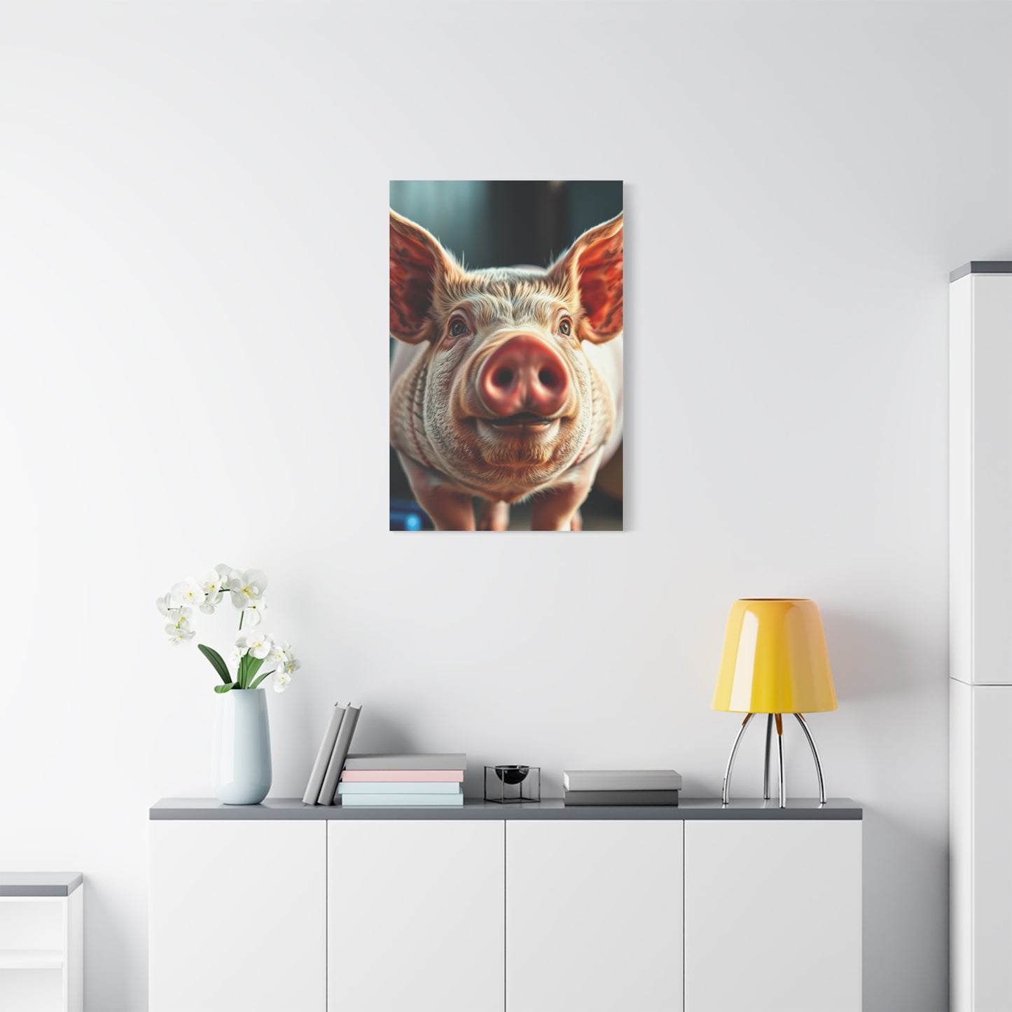 Pig Art Supreme Canvas Wall Art & Canvas Print