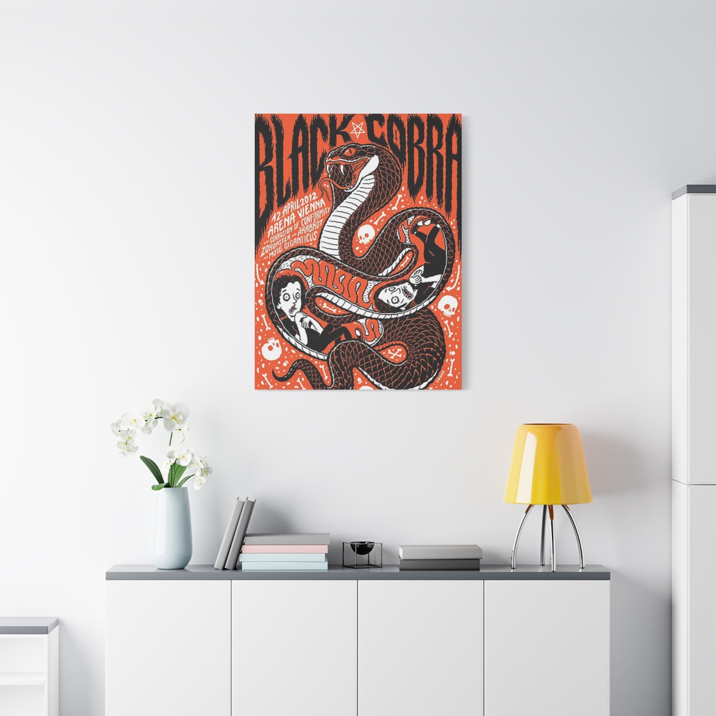Black Cobra Wall Art & Canvas Prints