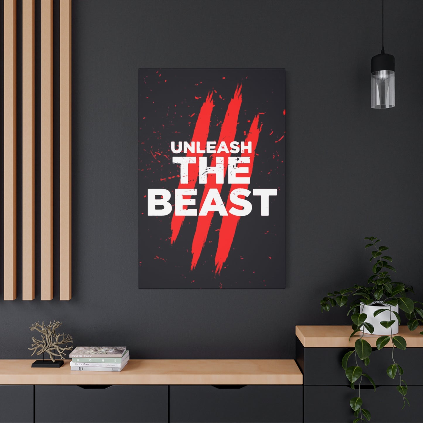 Unleash the beast Wall Art & Canvas Prints
