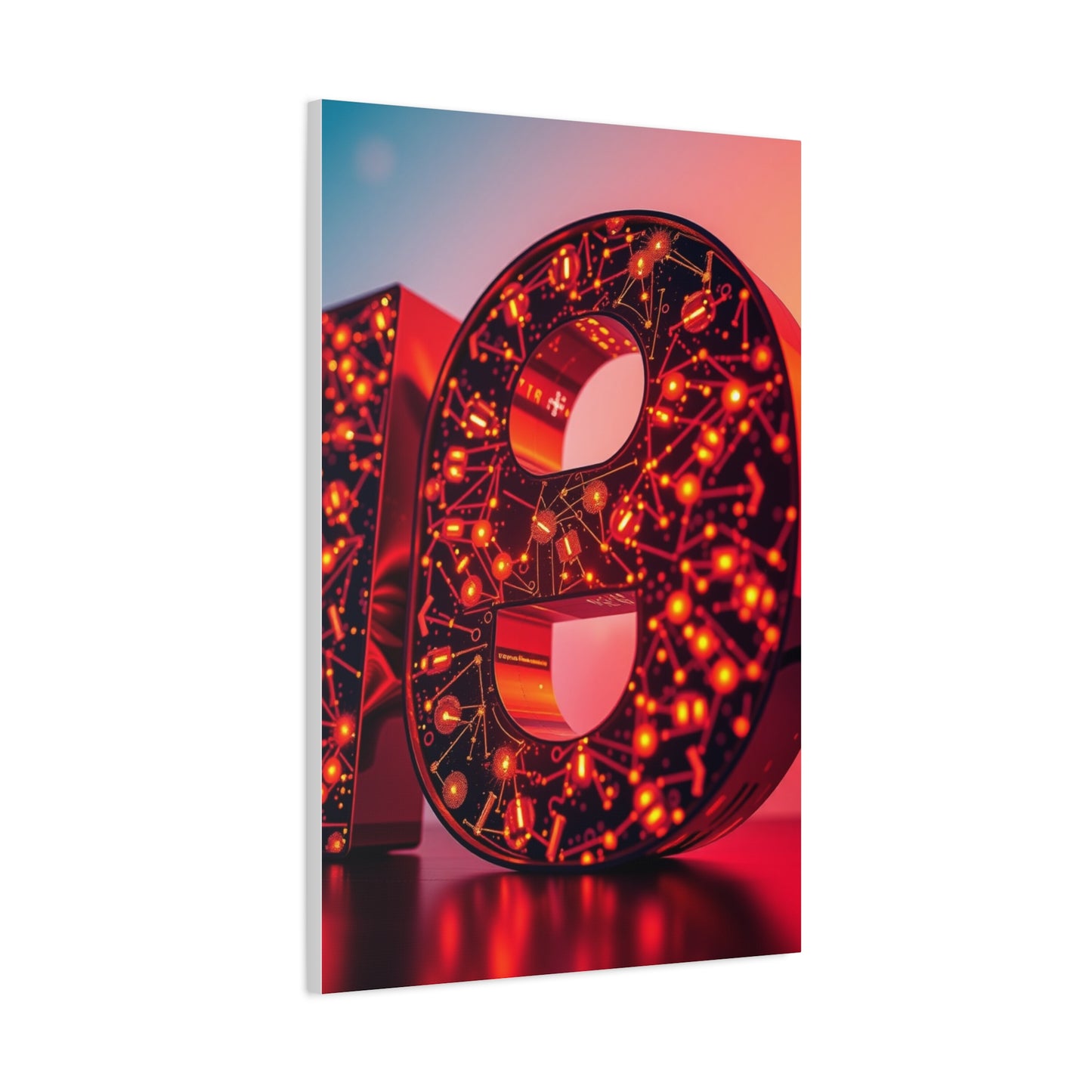 Supreme Numbers Art Collection Wall Art & Canvas Print