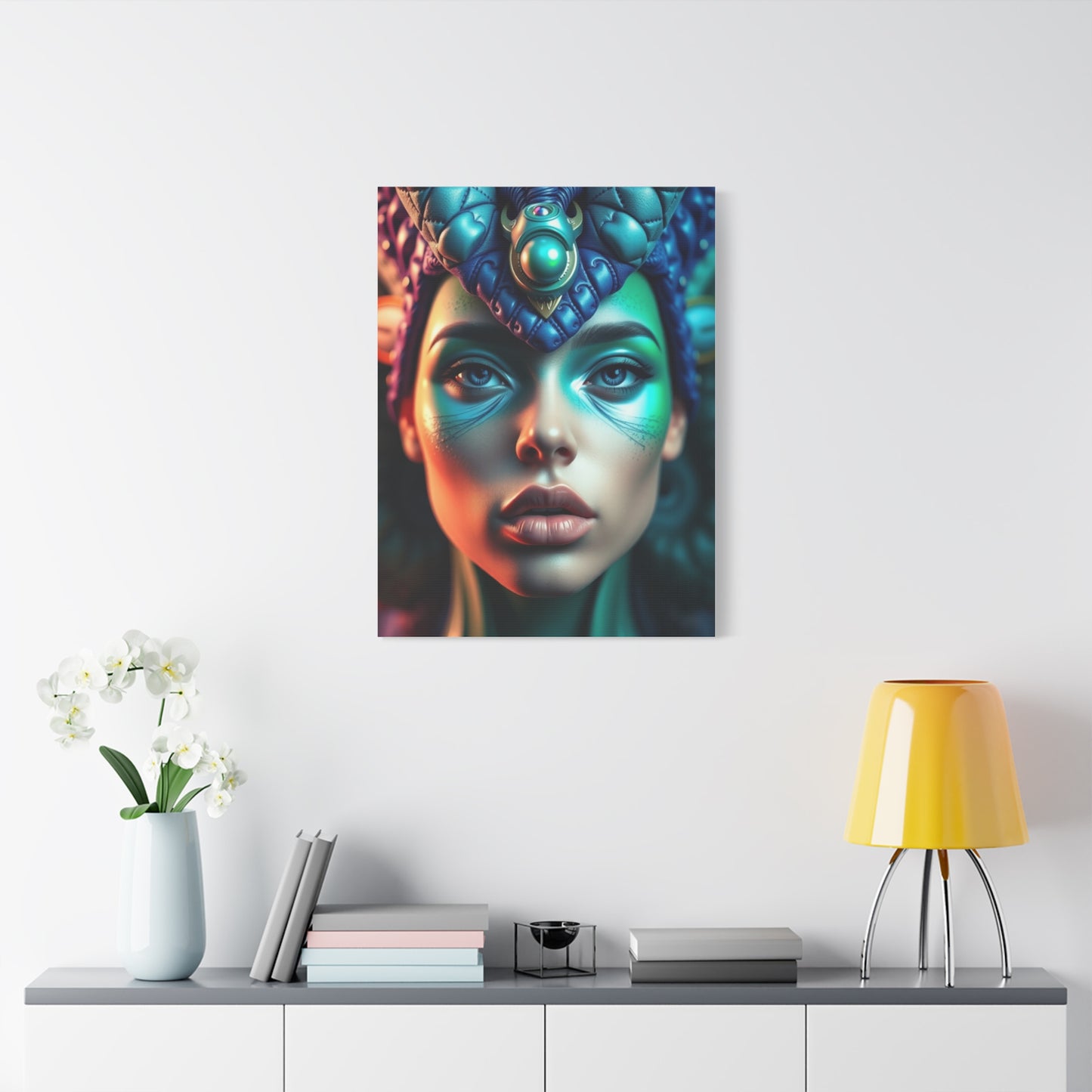 Supreme Blue & Green Collection Wall Art & Canvas Print