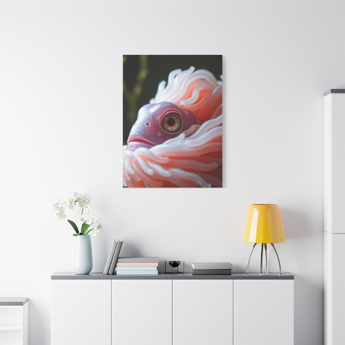 Tranquil Aquamarine Vista Wall Art & Canvas Print