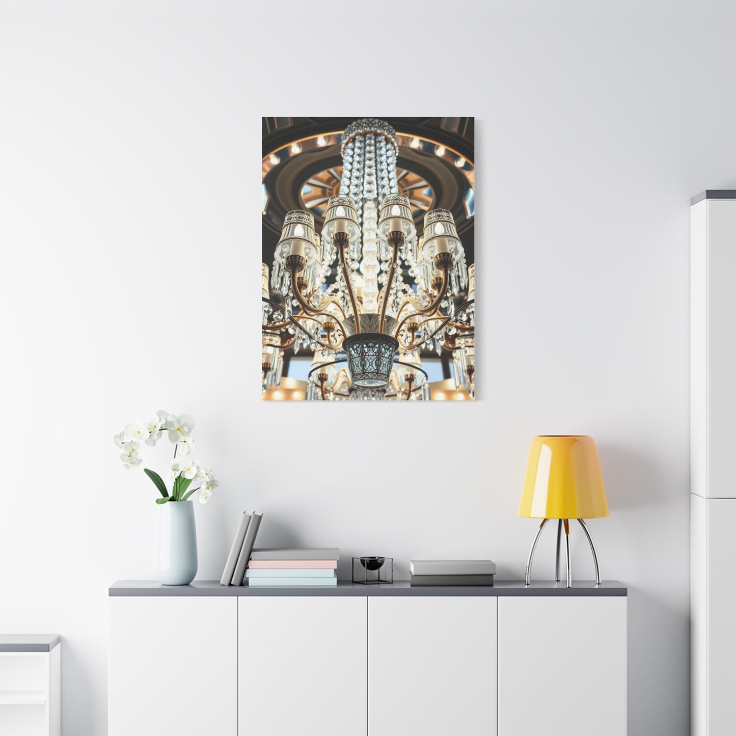 Chandelier Art Supreme Canvas Wall Art & Canvas Print