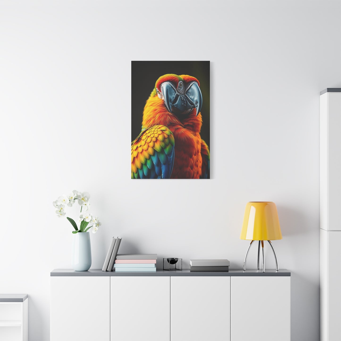 Supreme Parrot Art Wall Art & Canvas Print