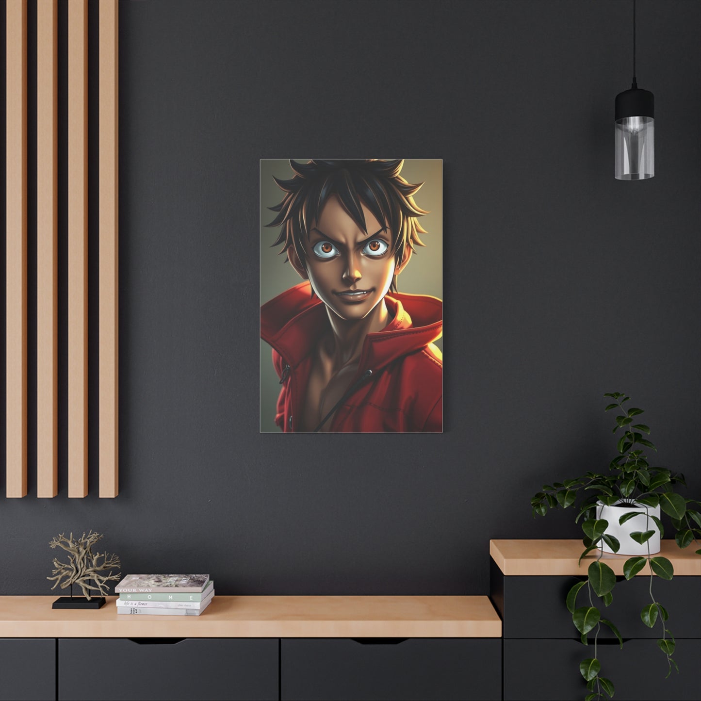 Monkey D. Luffy Art Luxury Canvas Wall Art & Canvas Print
