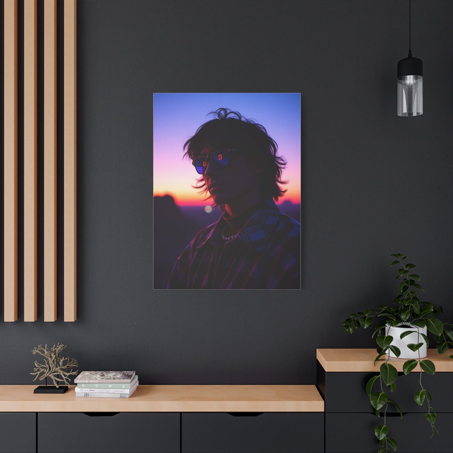 70’s Aesthetic Art Canvas Art Premium Wall Art & Canvas Print