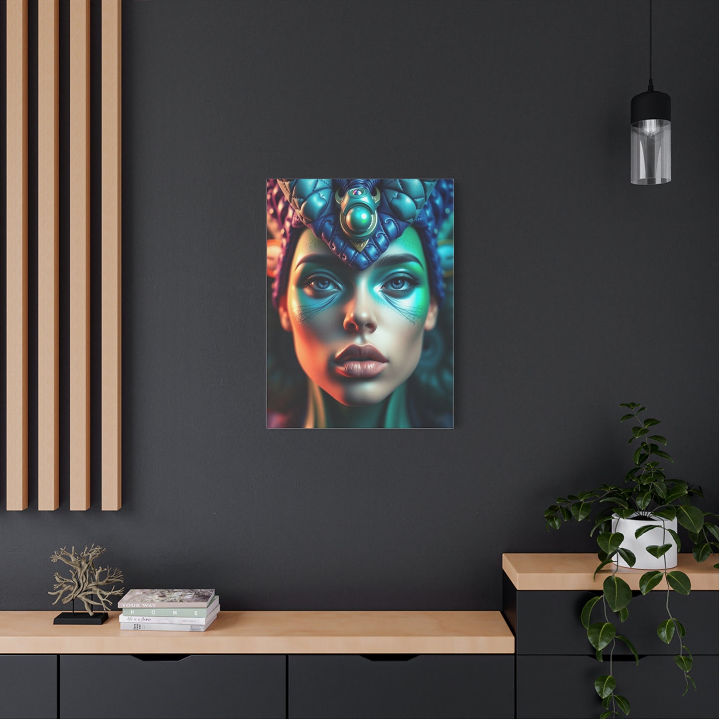 Supreme Blue & Green Collection Wall Art & Canvas Print