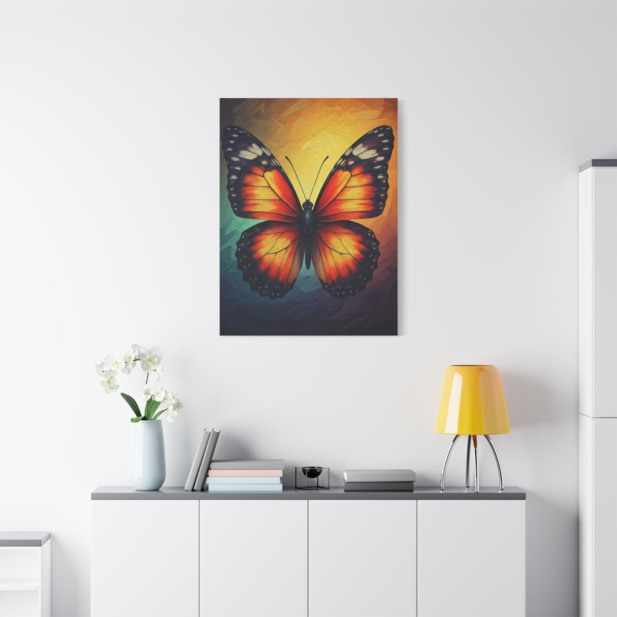 Warm Glow Monarch Butterfly Wall Art & Canvas Prints