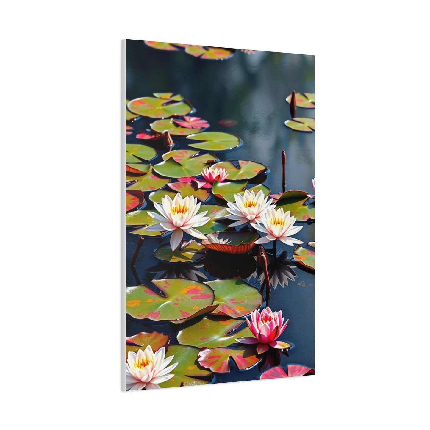 Claude Monet Water Lilies Art Luxury Canvas Wall Art & Canvas Print