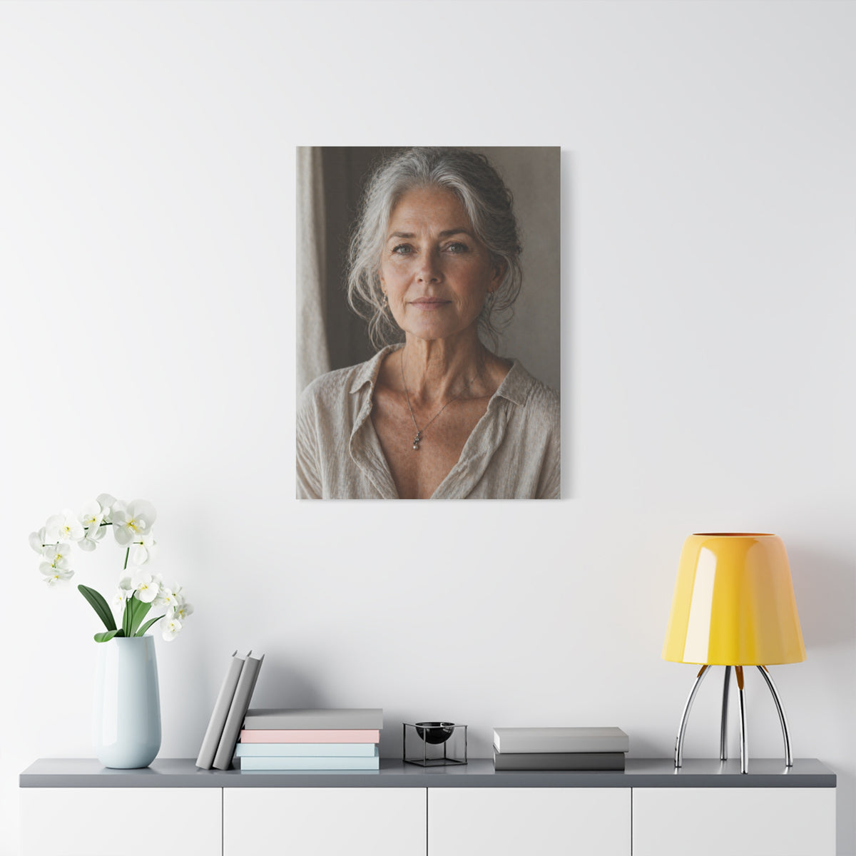 Mature Natural Light Portrait Wall Art & Canvas Print