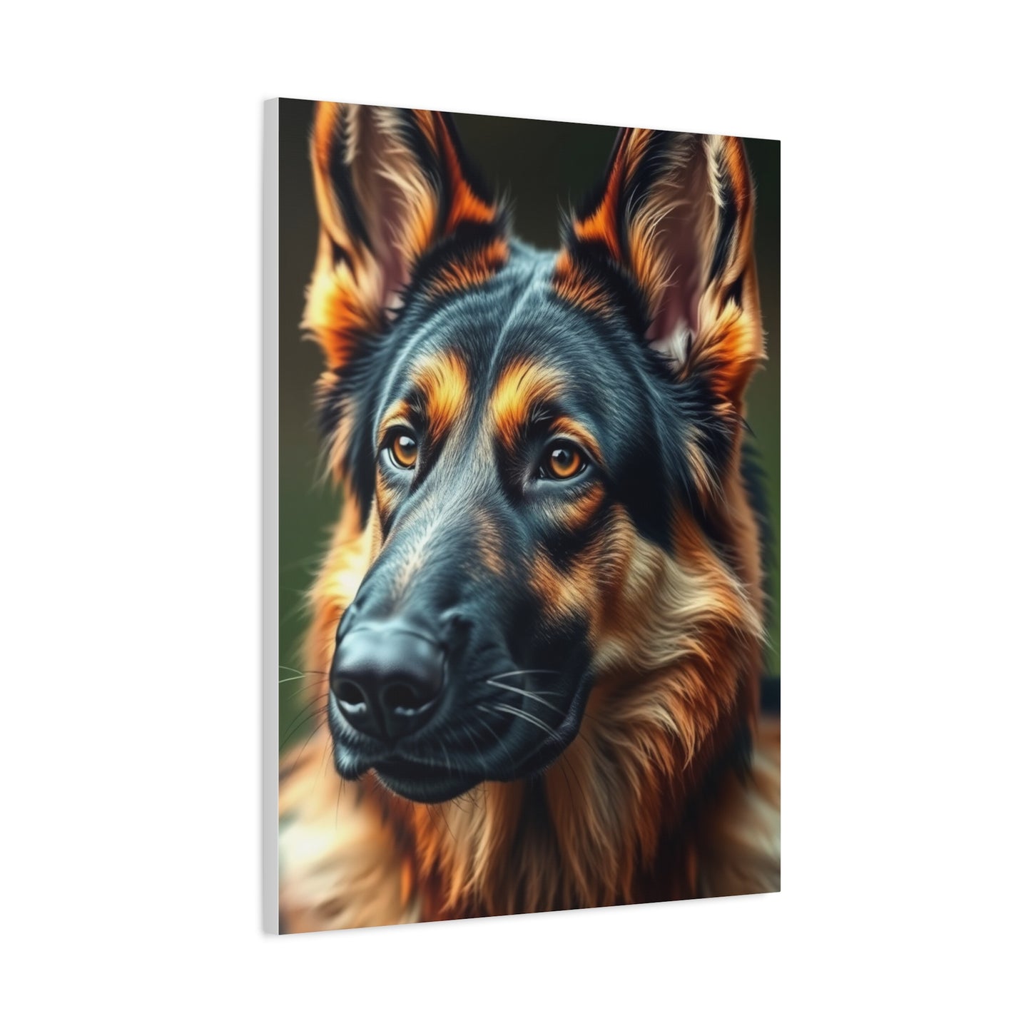 Vision German Shepherd Art Art Wall Art & Canvas Print