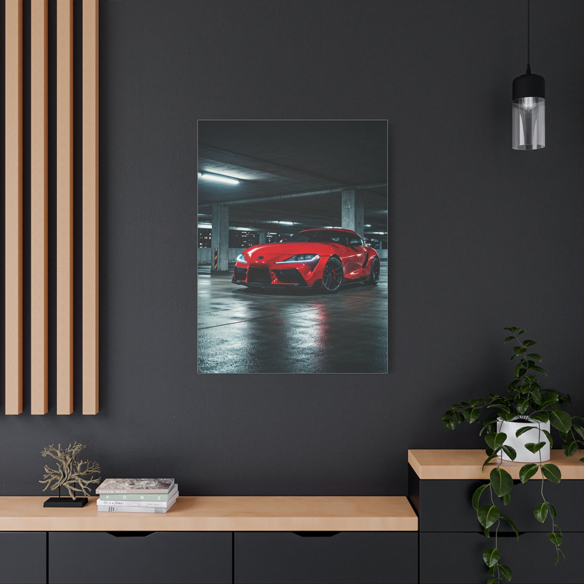 Toyota Supra Mk5 Underground Urban Scene Wall Art & Canvas Prints