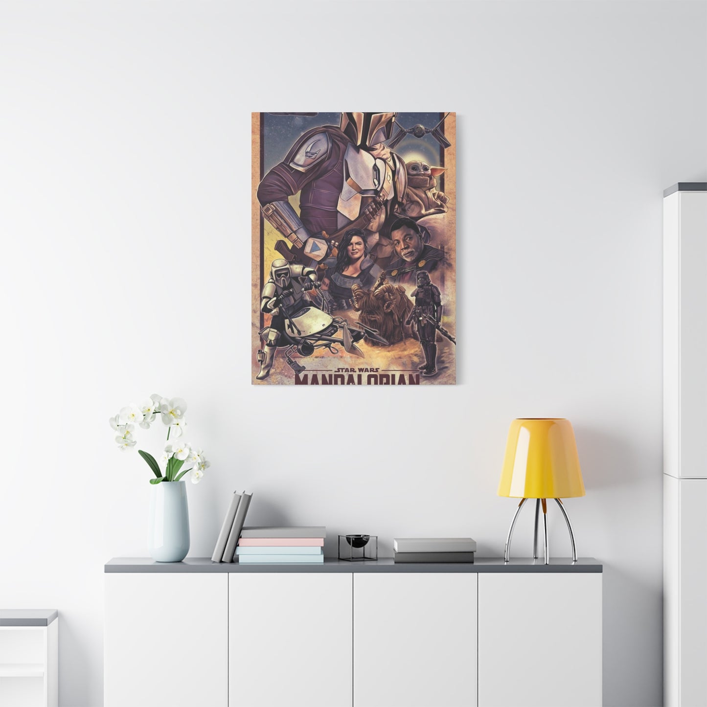 Mandalorian Poster Wall Art & Canvas Prints