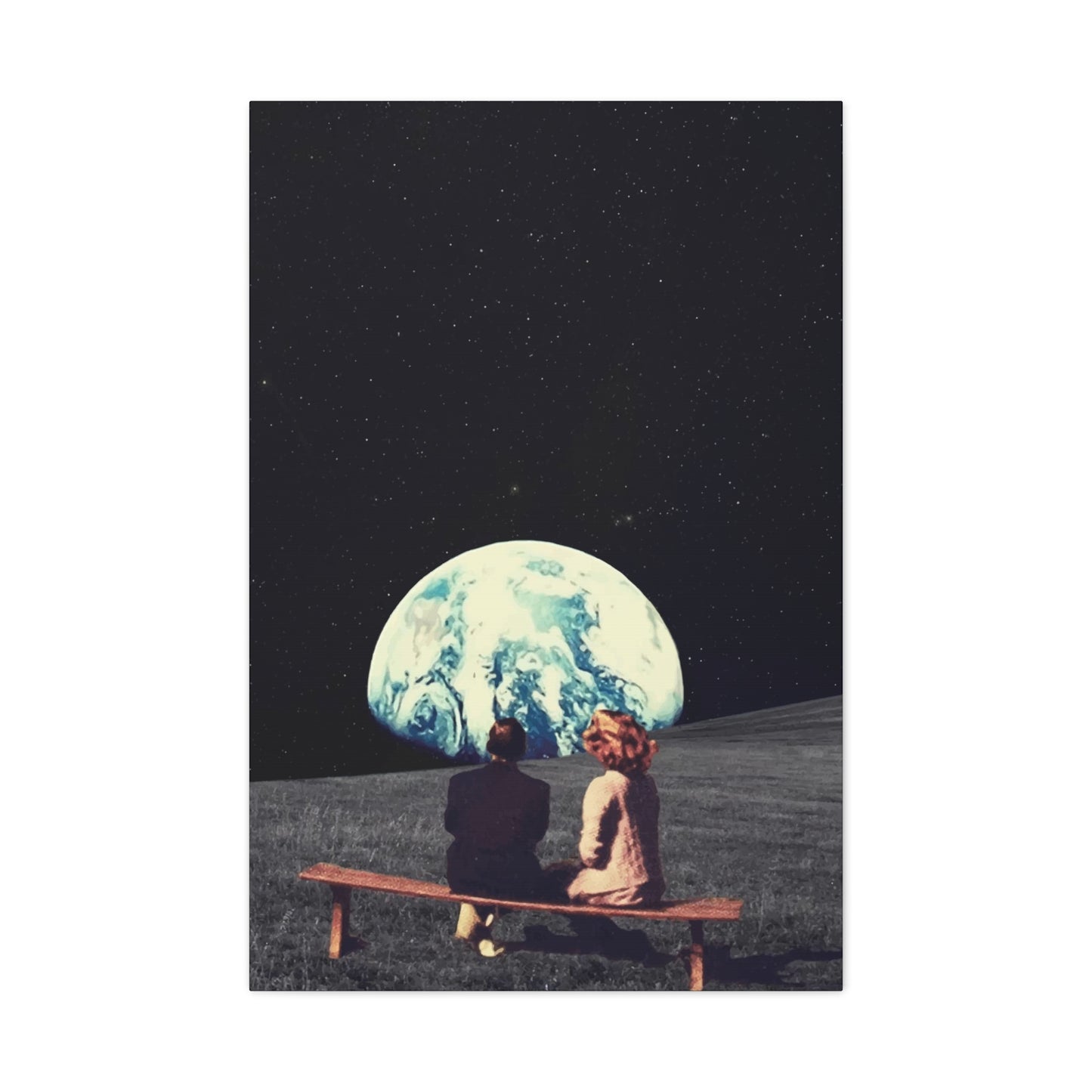 Earth from Moon Wall Art & Canvas Prints
