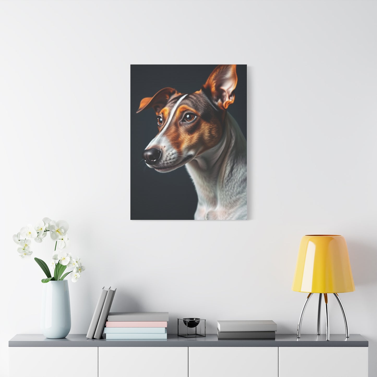 Vision Jack Russell Terrier Art Art Wall Art & Canvas Print