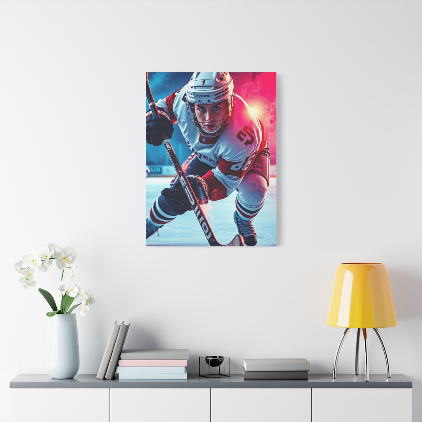 Hockey Art Refined Canvas Wall Art & Canvas Print