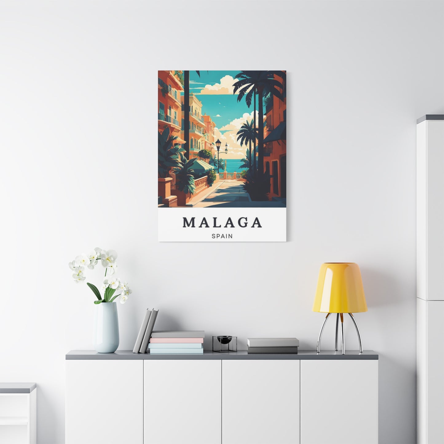 Malaga Spain Poster Wall Art & Canvas Prints