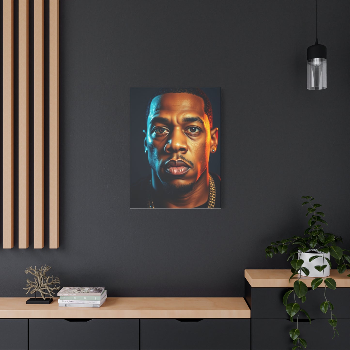 Jay-Z Art Supreme Canvas Wall Art & Canvas Print