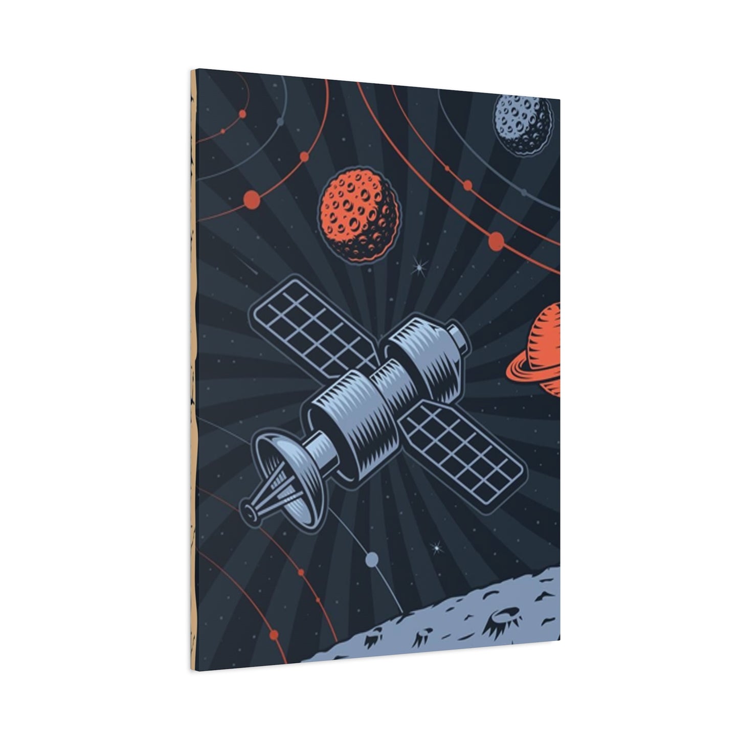 Satellite Poster Wall Art & Canvas Prints