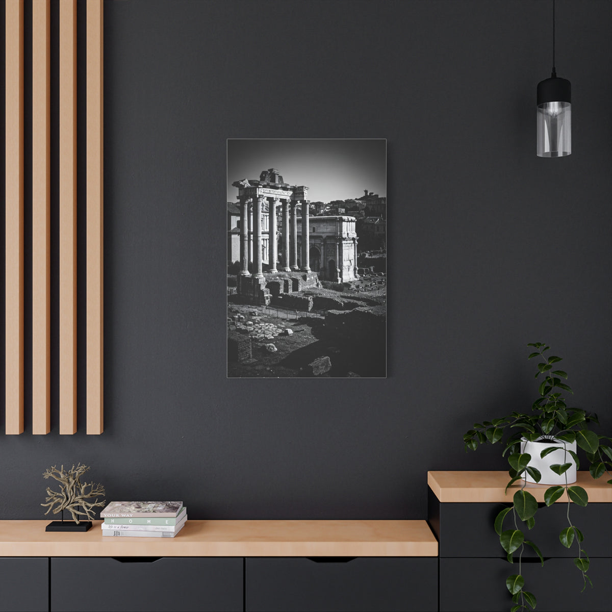Roman Forum Ruins Architectural Heritage Wall Art & Canvas Prints