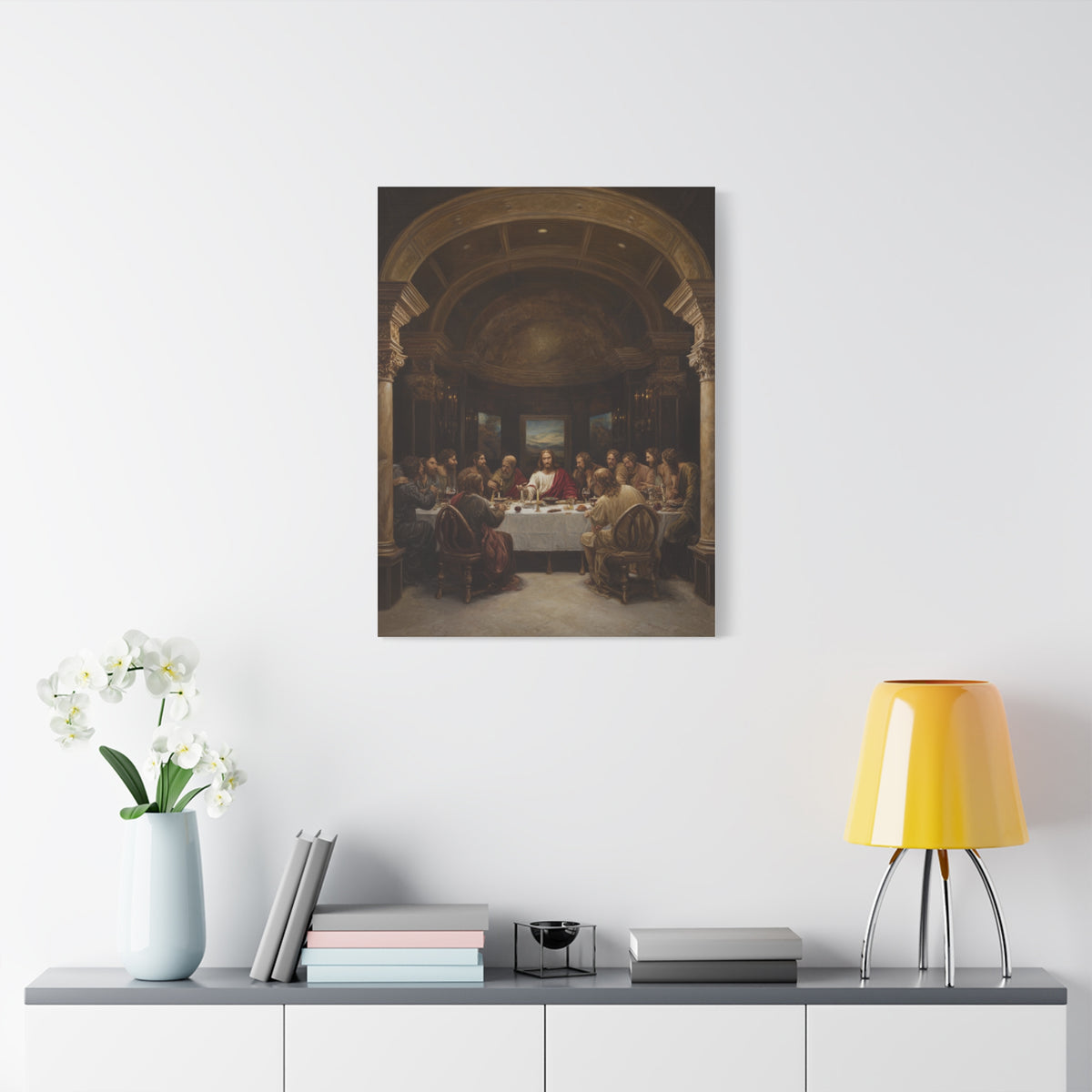 The Last Supper Sacred Renaissance Masterpiece Wall Art & Canvas Print