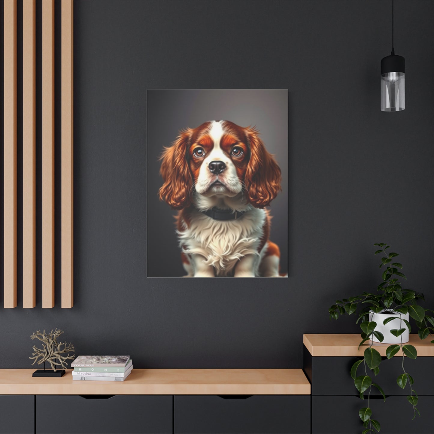 Cavalier King Charles Spaniels Art Supreme Canvas Wall Art & Canvas Print