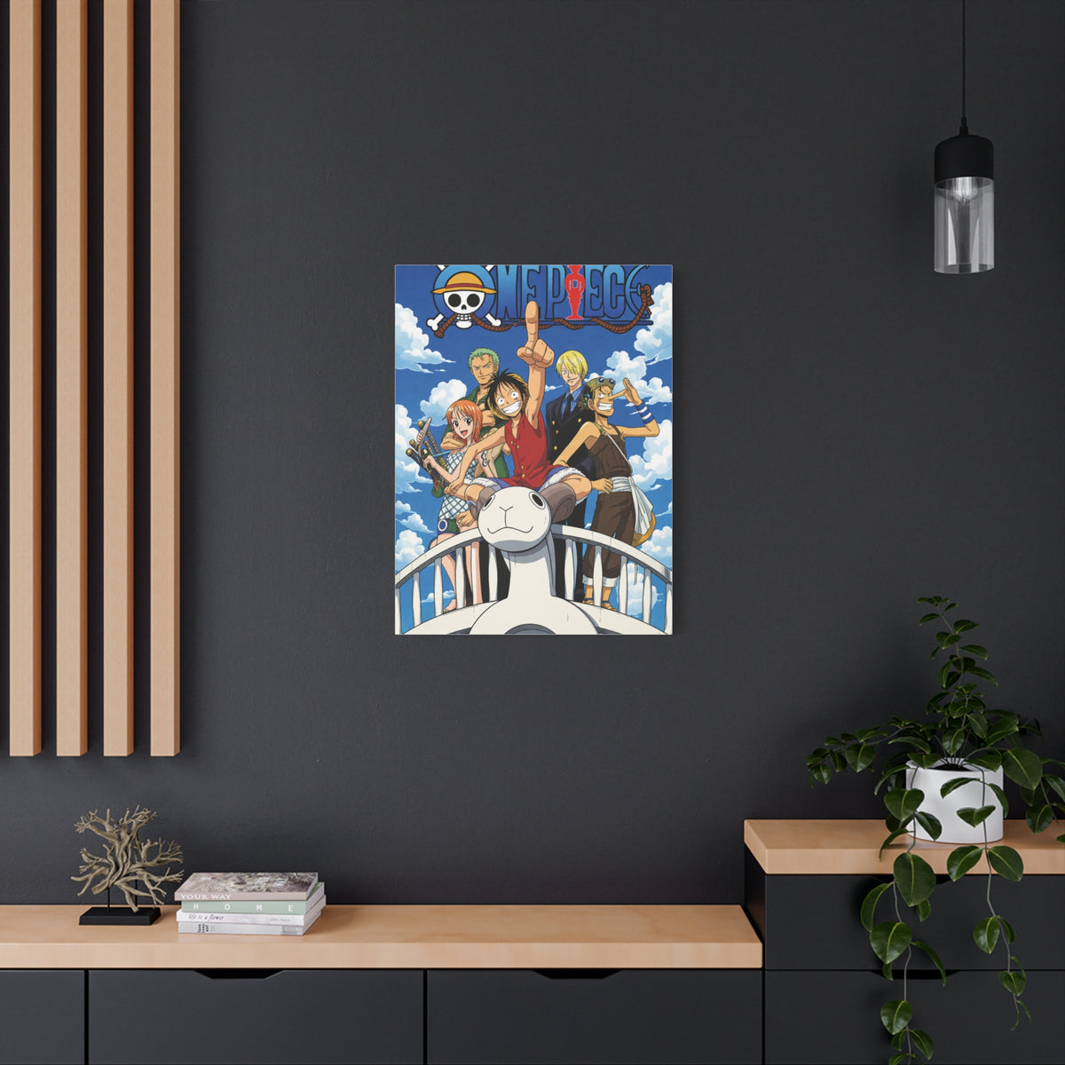 One Piece East Blue Going Merry Poster Wall Art & Canvas Print