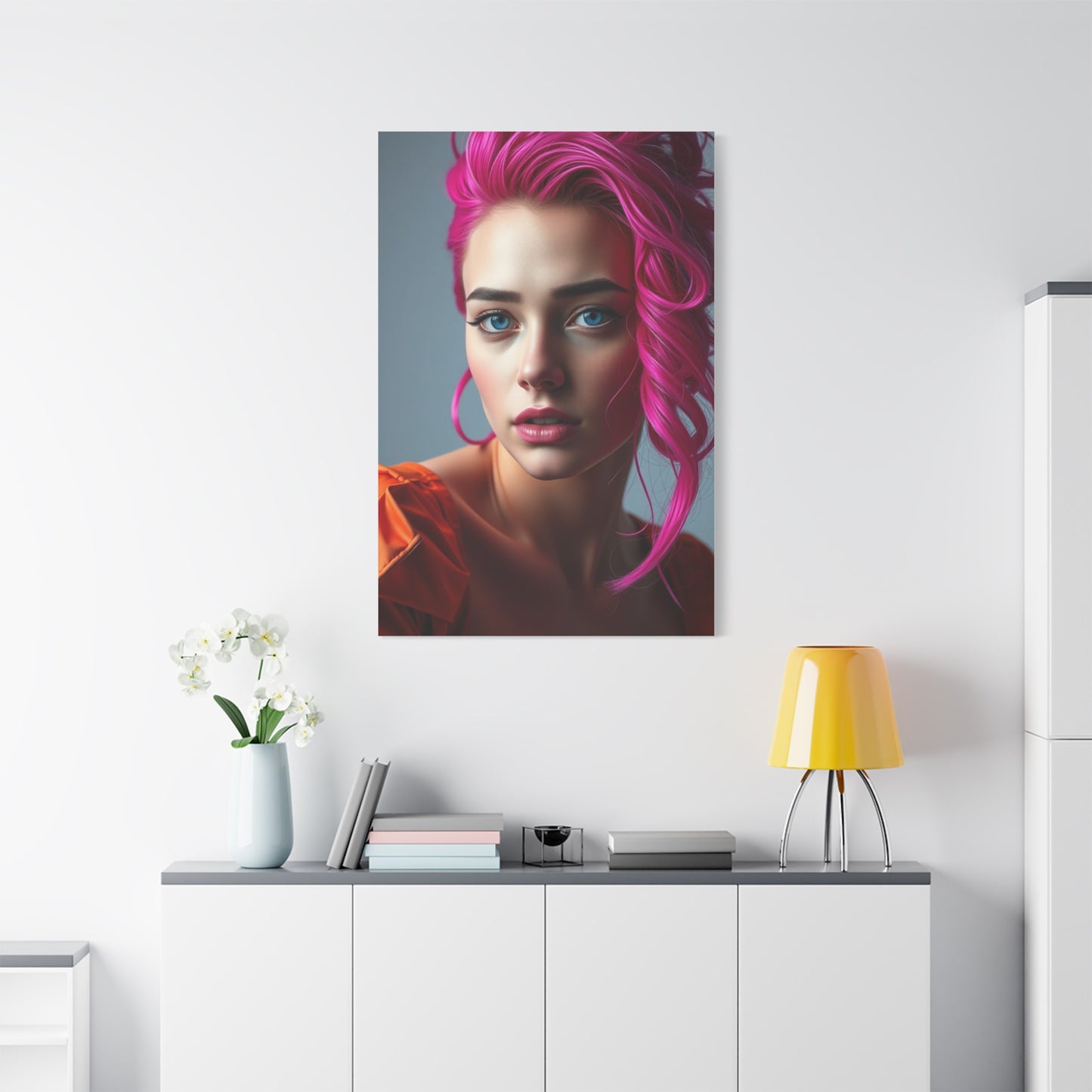 Magenta Art Supreme Canvas Wall Art & Canvas Print