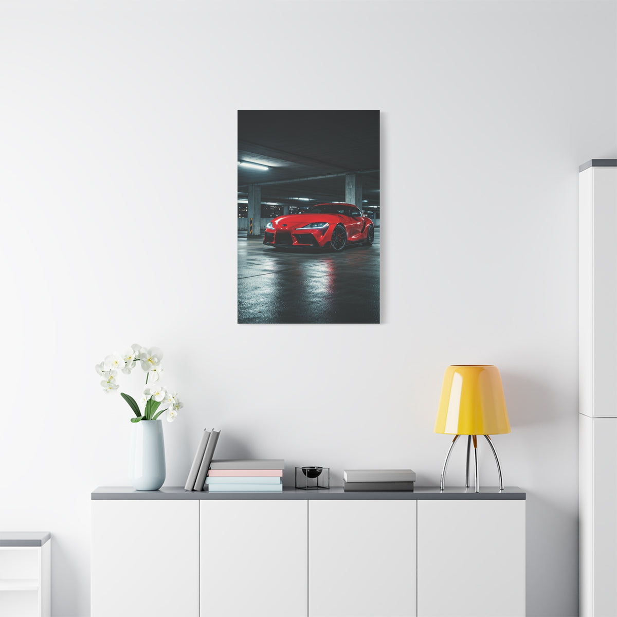 Toyota Supra Mk5 Underground Urban Scene Wall Art & Canvas Prints