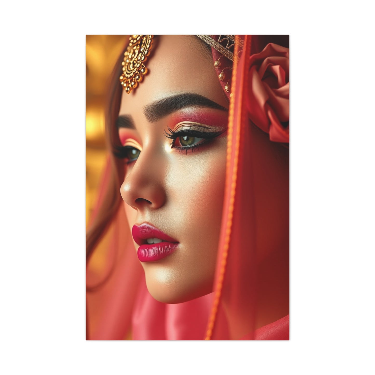 Collection Gold & Pink Art Wall Art & Canvas Print