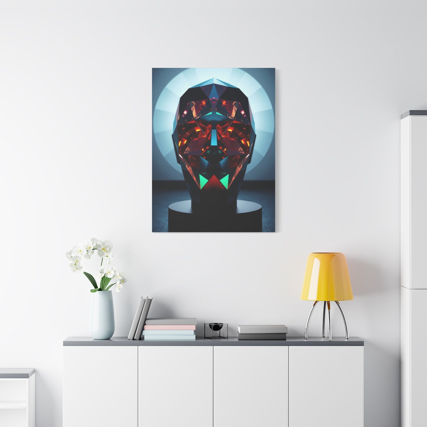 Harmonious Geometric Expression Wall Art & Canvas Print