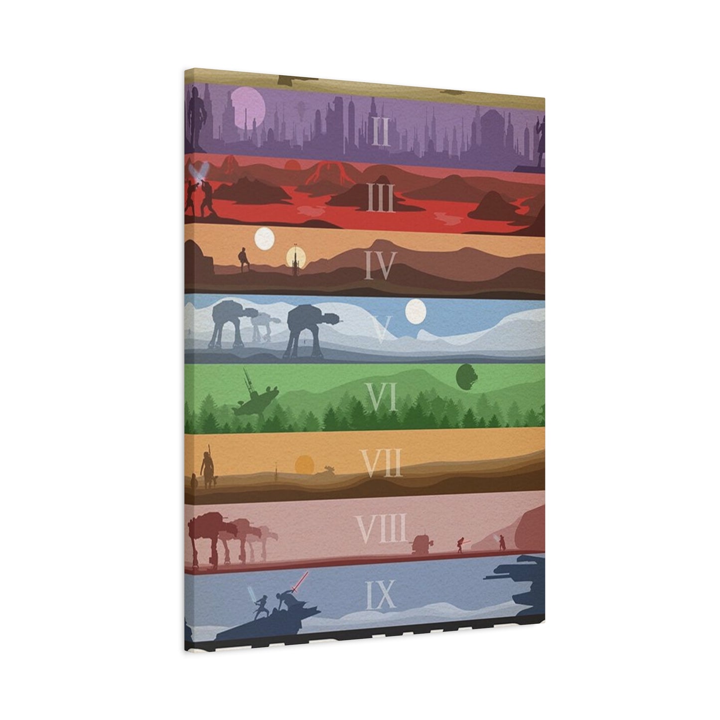Star Wars Sequels Wall Art & Canvas Prints