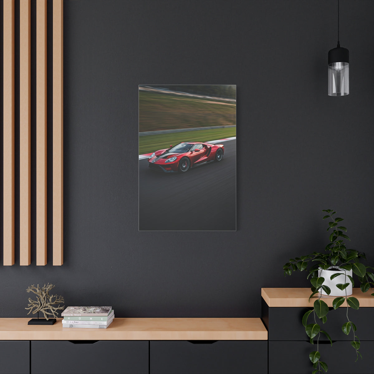 2017 Ford GT High Speed Circuit Wall Art & Canvas Prints