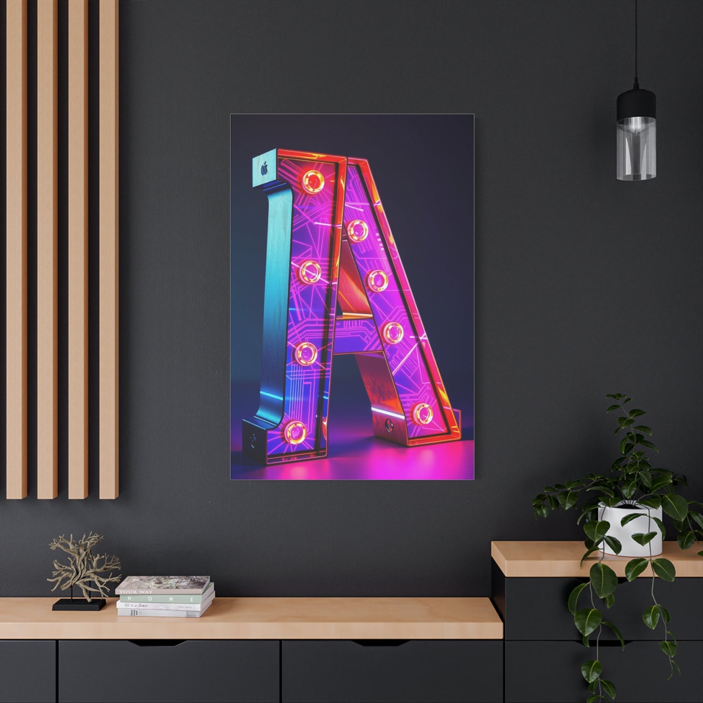 Alphabet & Letter Art Artisan Canvas Wall Art & Canvas Print