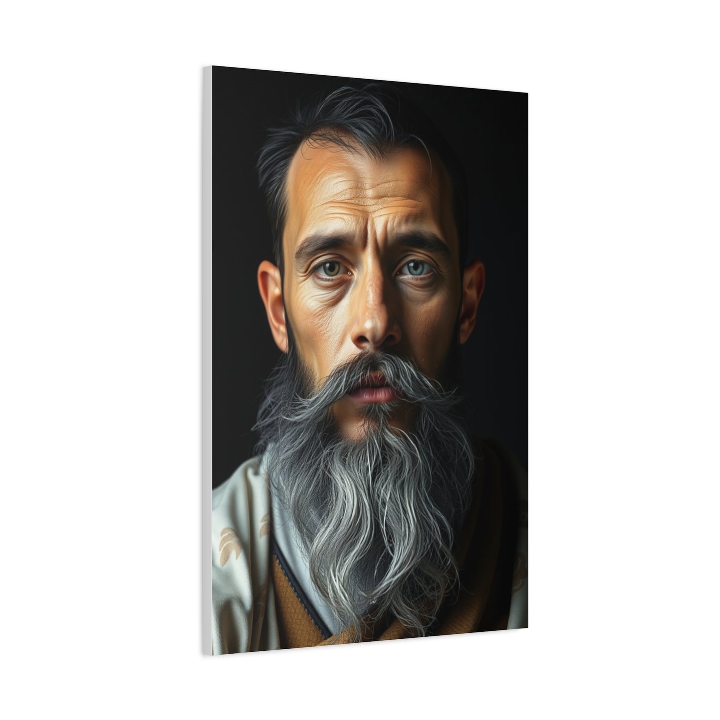 Elite Charcoal, Onyx, and Ivory Art Vision Wall Art & Canvas Print