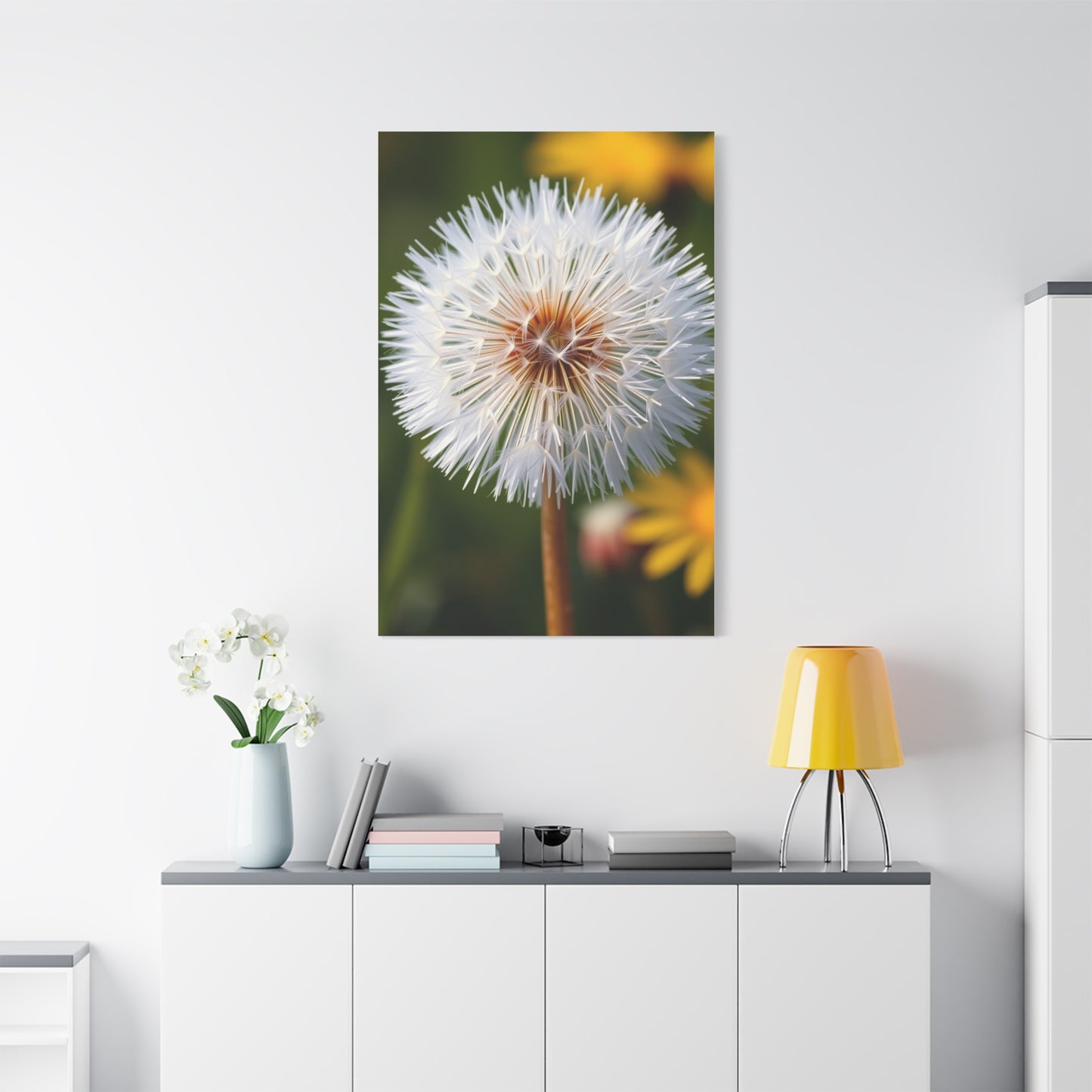 Collection Dandelion Flower Art Wall Art & Canvas Print
