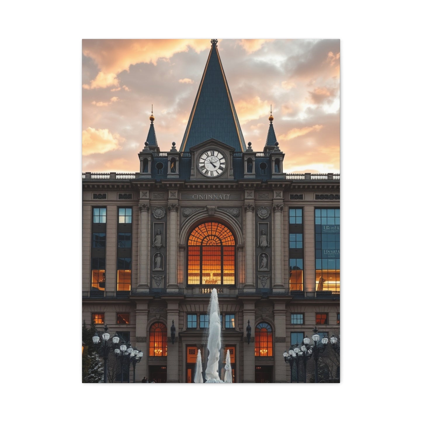 Cincinnati Art Supreme Canvas Wall Art & Canvas Print