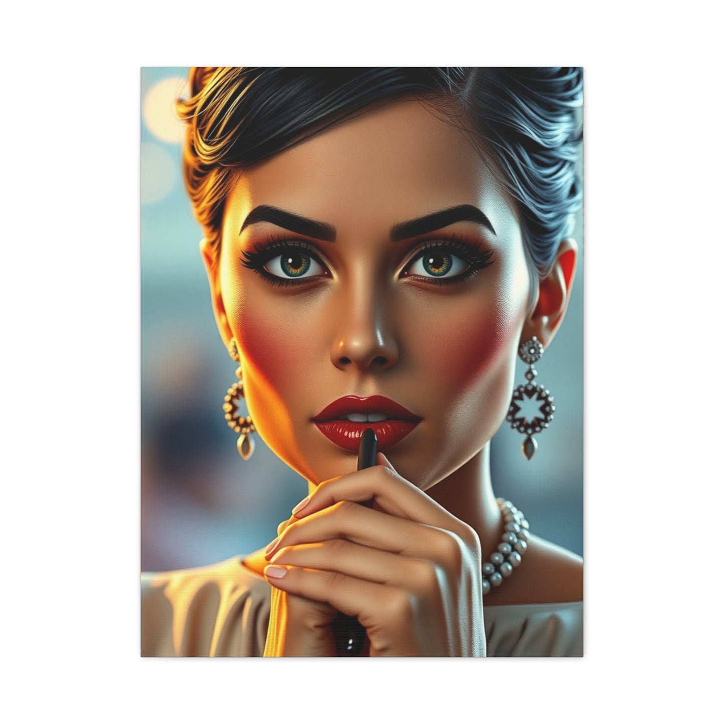 Breakfast At Tiffany’s Characters Art Supreme Canvas Wall Art & Canvas Print