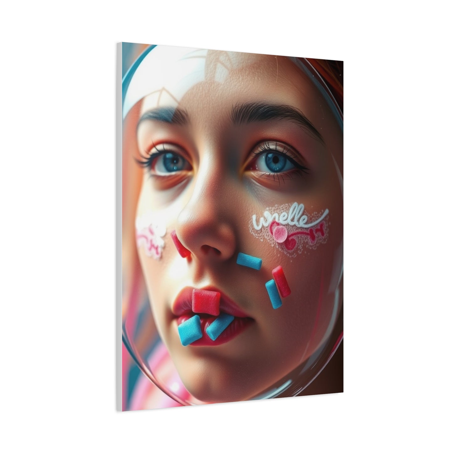 Bubble Gum Art Refined Canvas Wall Art & Canvas Print