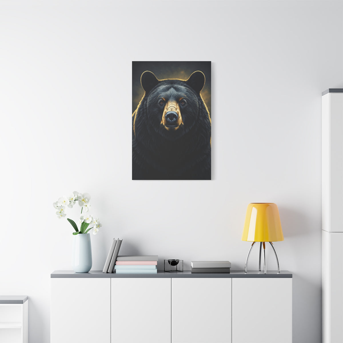 Warm Light Bear Close-Up Wall Art & Canvas Prints