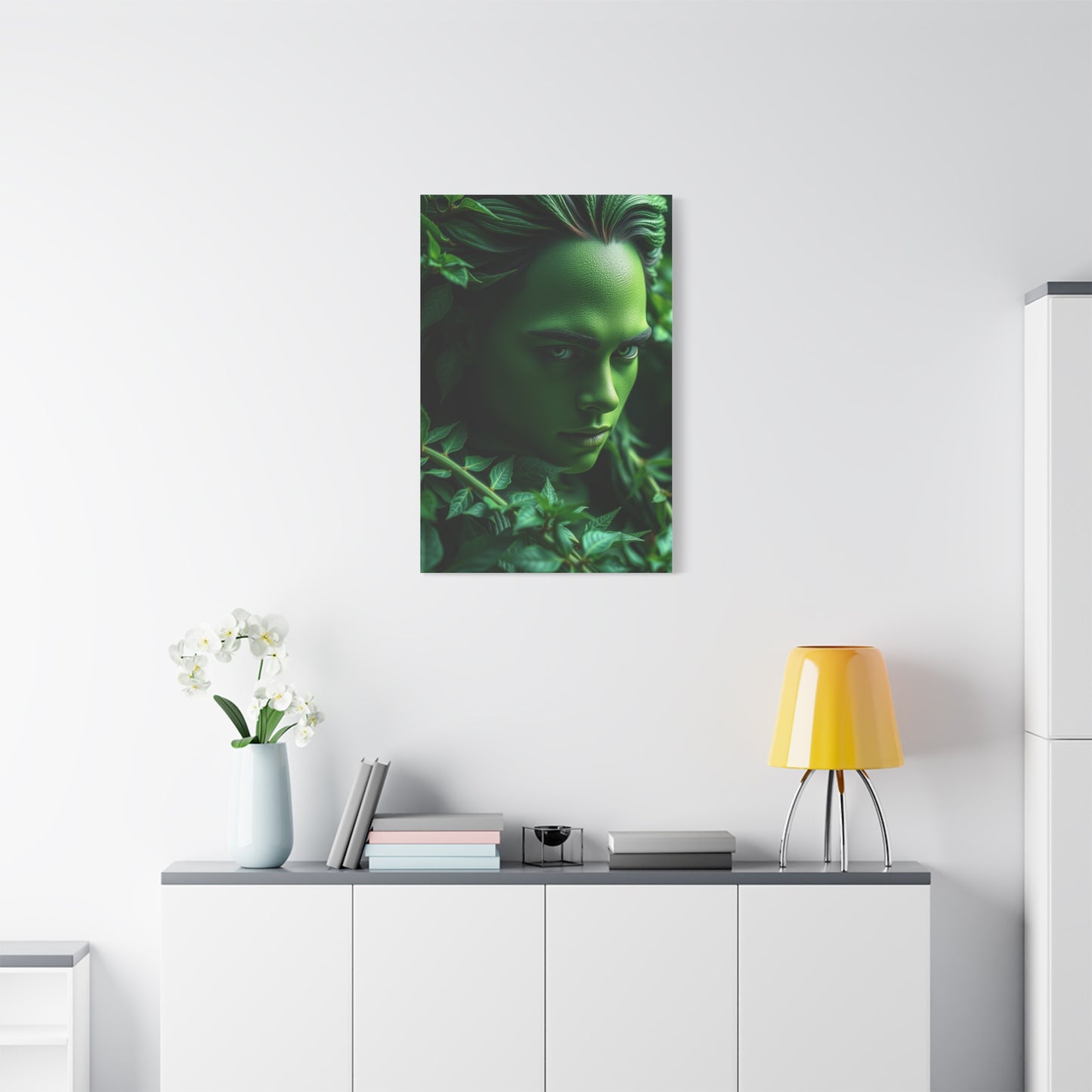 Verdant Elegance Canvas Wall Art & Canvas Print