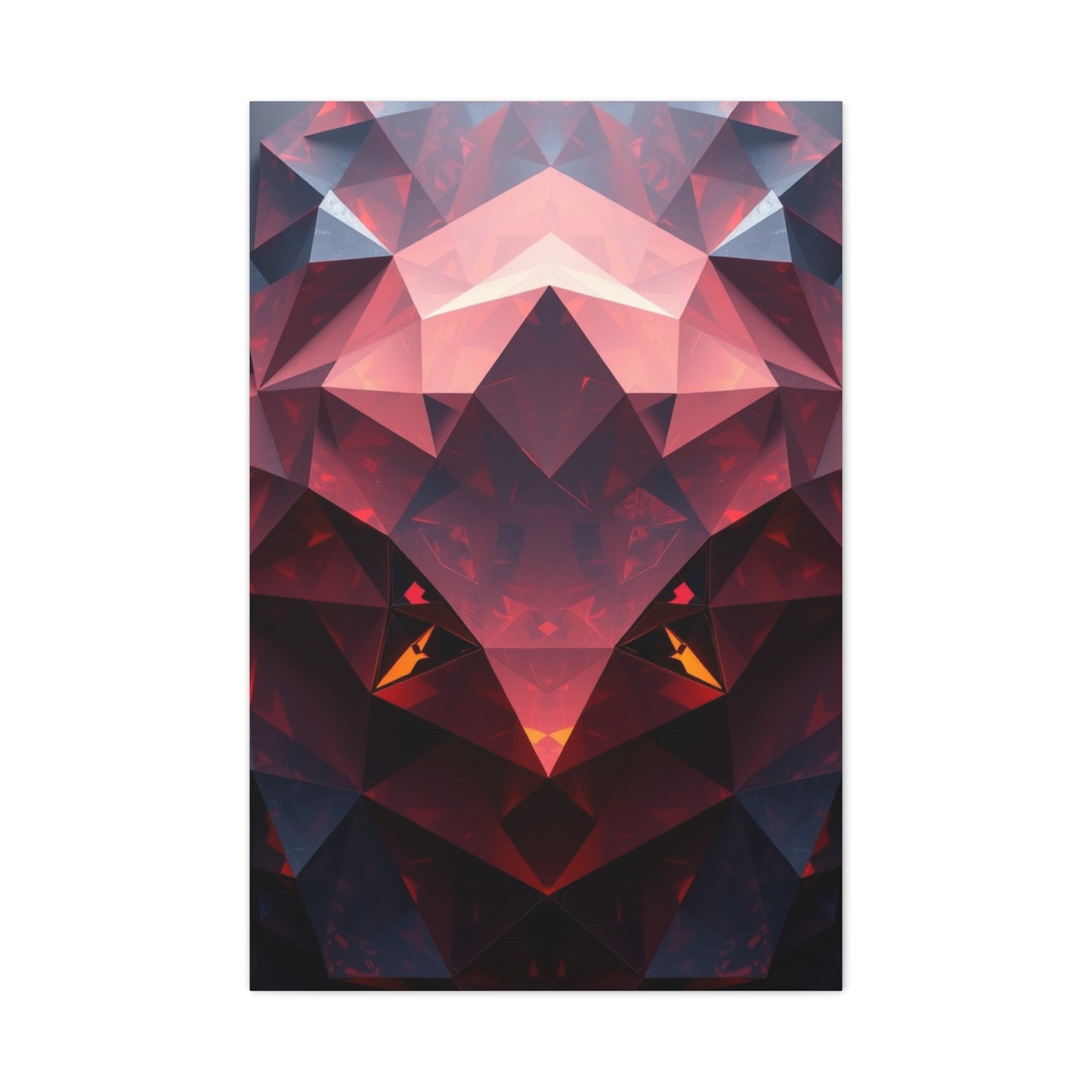 Geometric Illumination Masterpiece Wall Art & Canvas Print