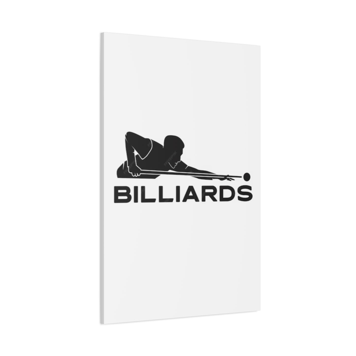 Billiards logo Idea Wall Art & Canvas Prints