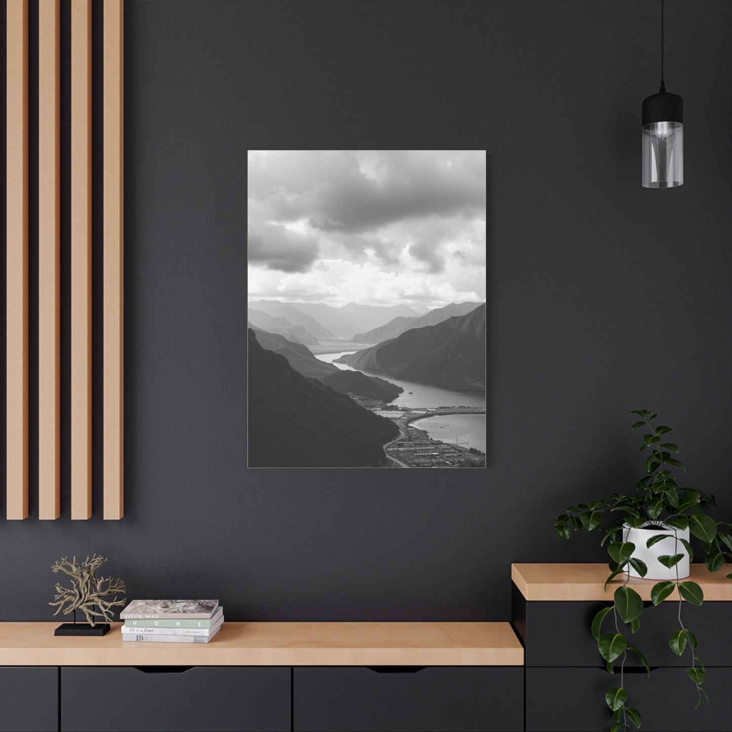 Black & White Scenic Landscapes Art Supreme Gallery Wall Art & Canvas Print