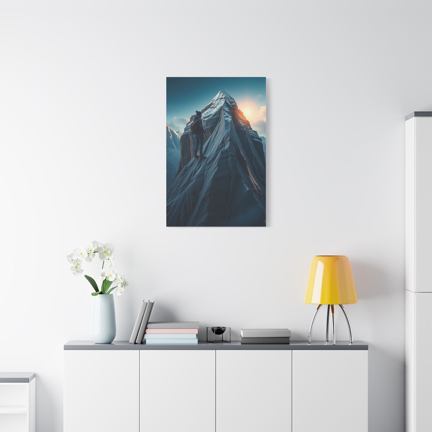 Majestic Peak Panorama Wall Art & Canvas Print